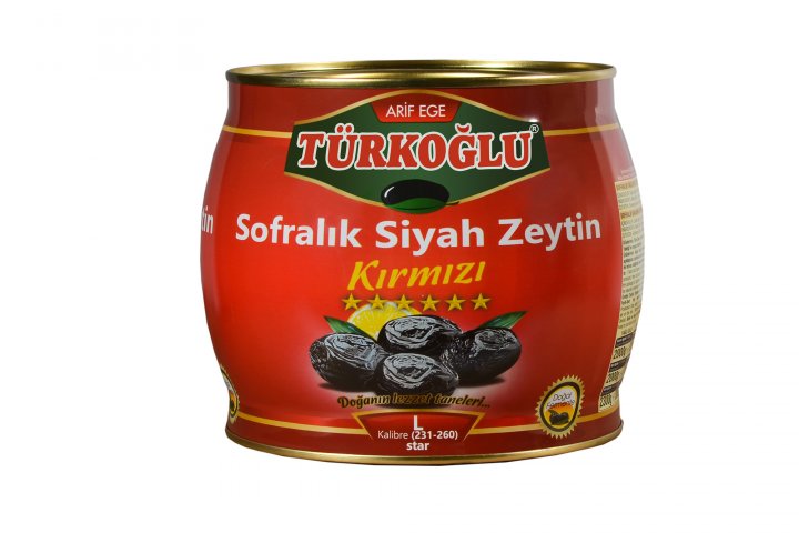 Sofralık Siyah Zeytin – Mavi – M – 2 kg