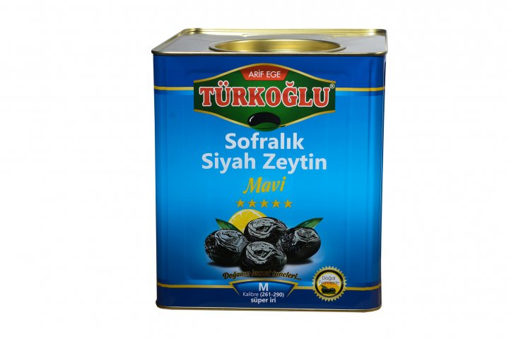 Sofralık Siyah Zeytin – Mavi – M – 10 kg