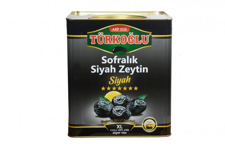 Sofralık Siyah Zeytin – Siyah – XL – 10 kg