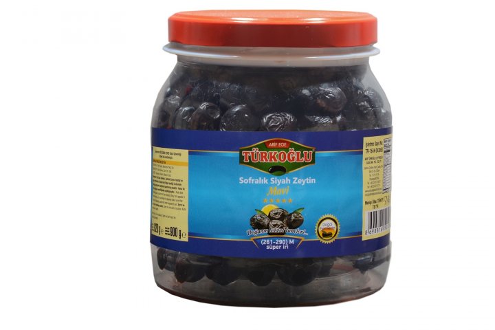 Sofralık Siyah Zeytin – Mavi – M – 900 gr.